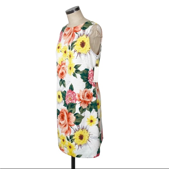 Eliza J Floral Dress Size 2 - Picture 3 of 12